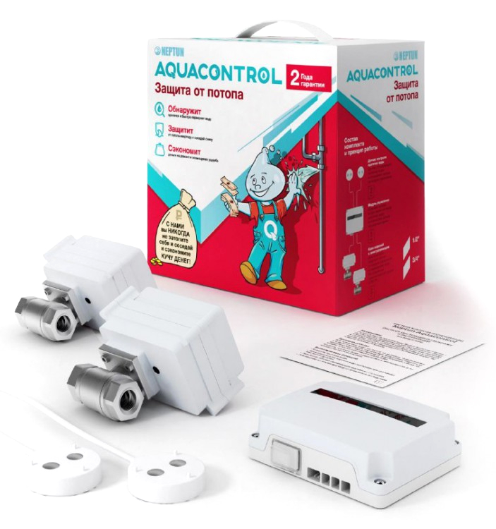 Система защиты от потопа Neptun Aquacontrol 1/2 Система защиты от потопа Neptun Aquacontrol 1/2
